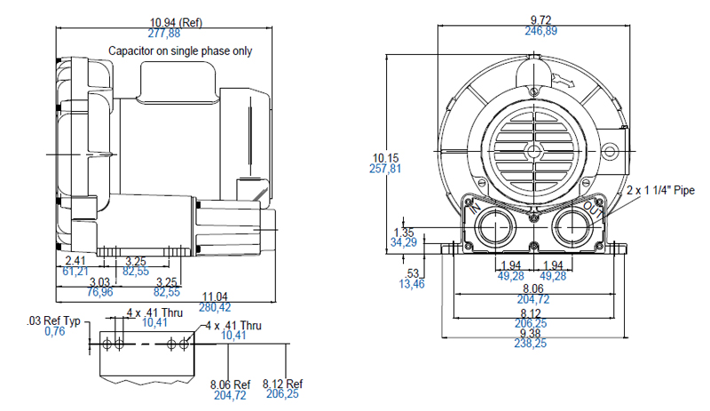 Dimension R3105