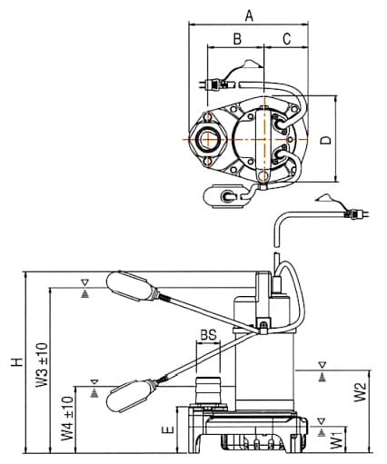 Submersible Pump MITSUBISHI SSP Series
